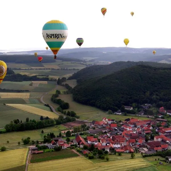 Ferienwohnung Schwein gehabt, hotel in Lohra