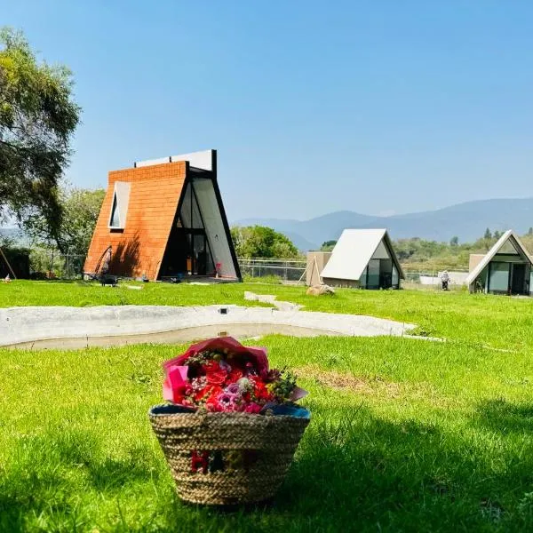 Cabaña Encino Saúco, hotel v destinaci Malinalco