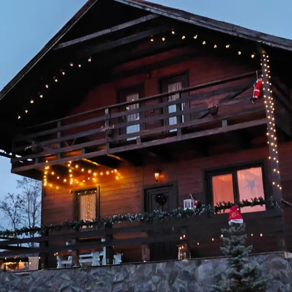 The Wooden Nest -Covasna, hotel em Moacşa