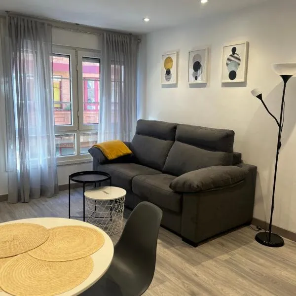 Apartamento Playa San Lorenzo - Garaje opcional, hotel Gijónban