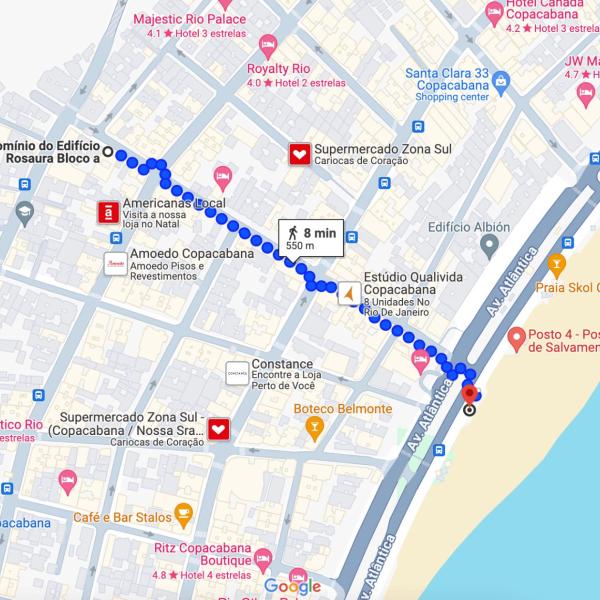 CR50 - Apto bem perto da praia de Copacabana - Foto 2