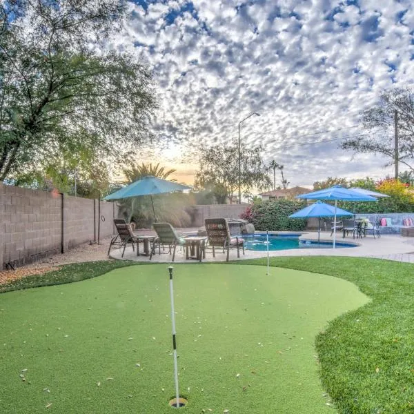 Resort Style Desert Oasis, Pool, Golf, Billiards & Ping Pong, hotel a Gilbert