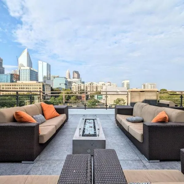 League Flats South End at South Blvd，位于夏洛特的酒店