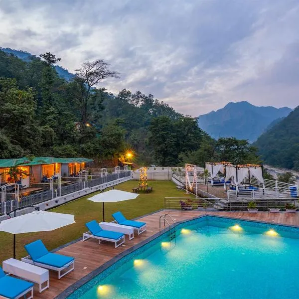 Moustache Rishikesh Riverside Resort、リシケーシュのホテル