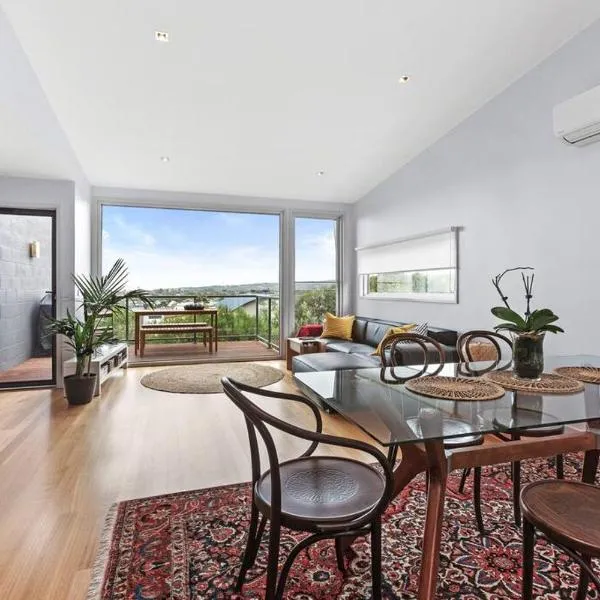 Marriners Lookout Retreat, hotel di Apollo Bay