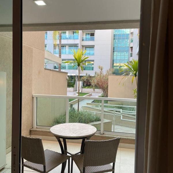 Estiloso Flat Brisas do Lago com terraço - Foto 5