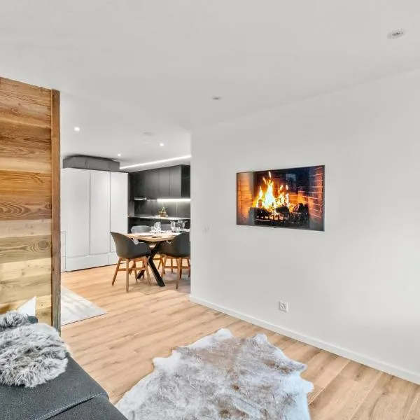 Magnifique appartement rénové, hotel Saas-Feeben