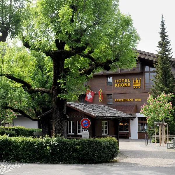 Hotel Krone Lenk, хотел в Ленк