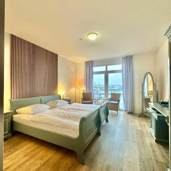 Gästehaus Weserblick am Weser-Sandstrand, hotel v destinaci Berne