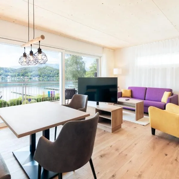 Seewirt Apartments, hotel a Klopein am Klopeiner See