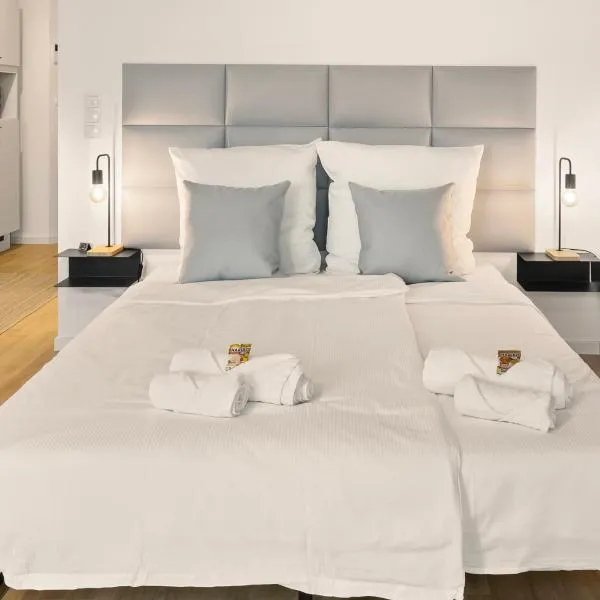 Modernes Apartment am Gleispark, hotel v destinaci Oldenburg