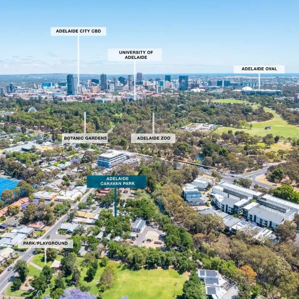 Adelaide Caravan Park - Aspen Holiday Parks, hotel in Adelaide