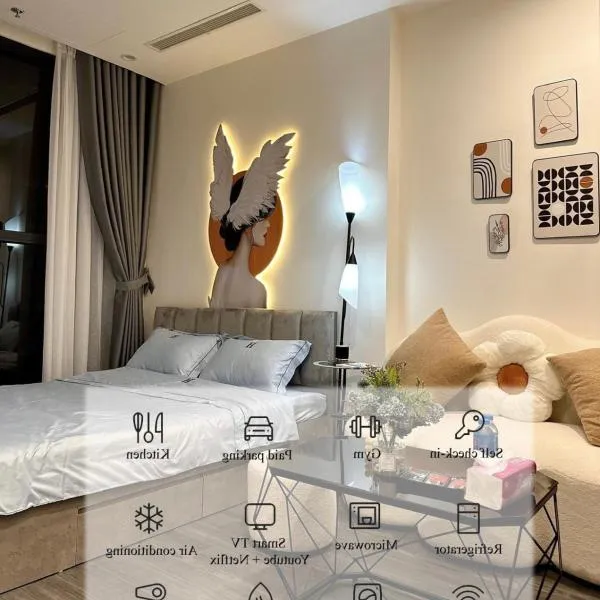 Homestay & Apartment Vinhomes Smart City Tây Mỗ - Lee 2, hotell i Phú Thú
