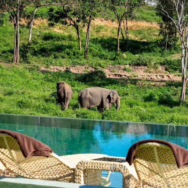 Wild Cottages Elephant Sanctuary Resort, hôtel à Nathon Bay