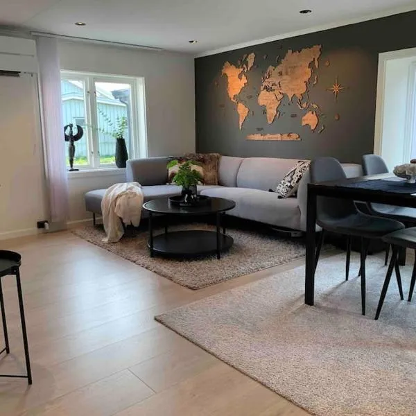Private house in Orkanger, 40 minutes from Trondheim, hotel in Lensvik