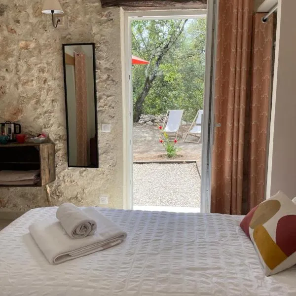 La Parenthèse du Var - Chambre d'hôtes petits déjeuners inclus et terrasse ombragée – hotel w mieście Saint Antonin du Var