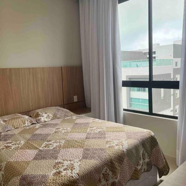 Flat espaçoso e estiloso na Praia do Bessa a uma quadra do mar! - Foto 2