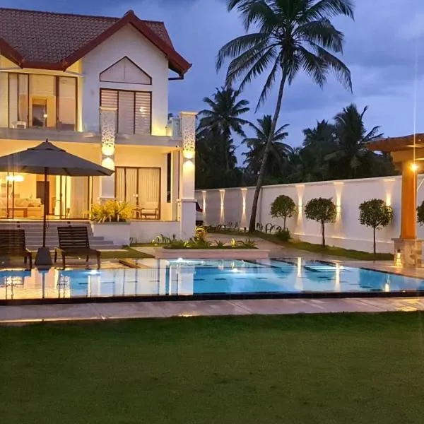 Aryan Beach Villa, hotel v destinaci Wadduwa