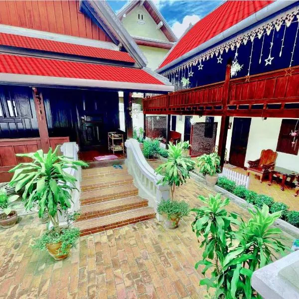 Villa Phathana Royal View Hotel, hotell sihtkohas Louangphabang