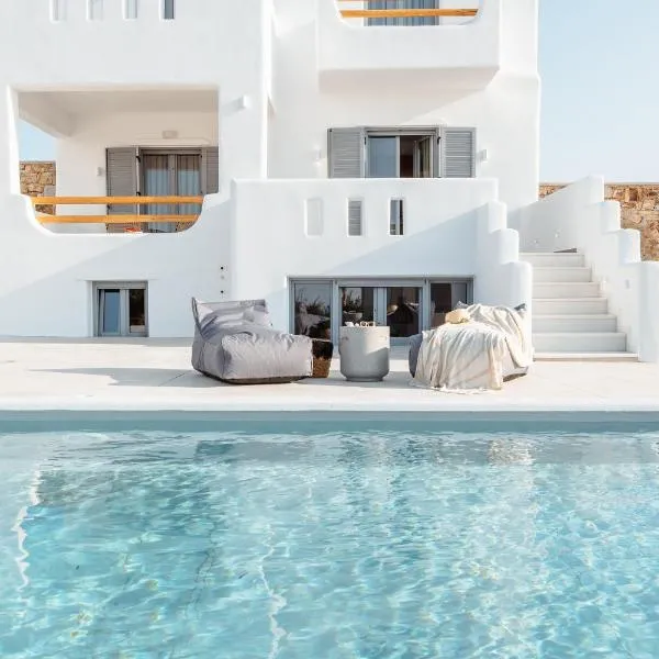 Nymphée Luxury Villas、アギアアンナ・ナクソスのホテル