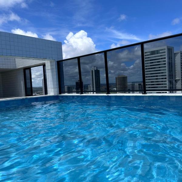 Flat para até 4 pessoas em Boa Viagem com Piscina, Wifi 500Mbps, localizado a 350 metros da Praia - Foto 4