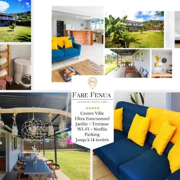 Fare fenua Maison 270m2 15p, hotel v destinaci Papeete