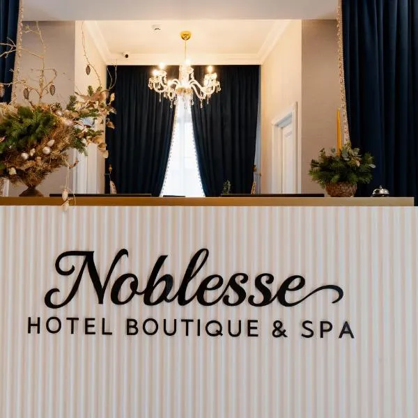 Hotel NOBLESSE Boutique&Spa, hotel in Racoviţa