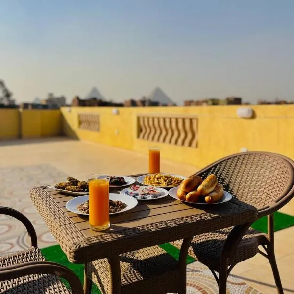 Nefertiti guest house view pyramids, hotell i Kairo