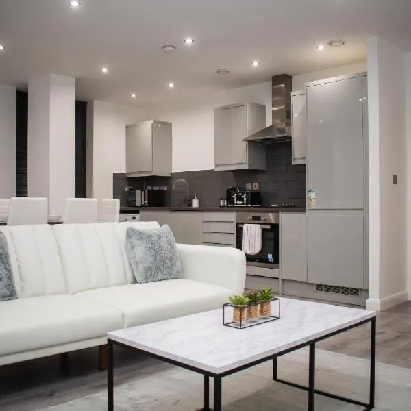 Exquisite 2-Bedroom City Centre Haven - Leicester's Premier Urban Retreat, hotel in Leicester