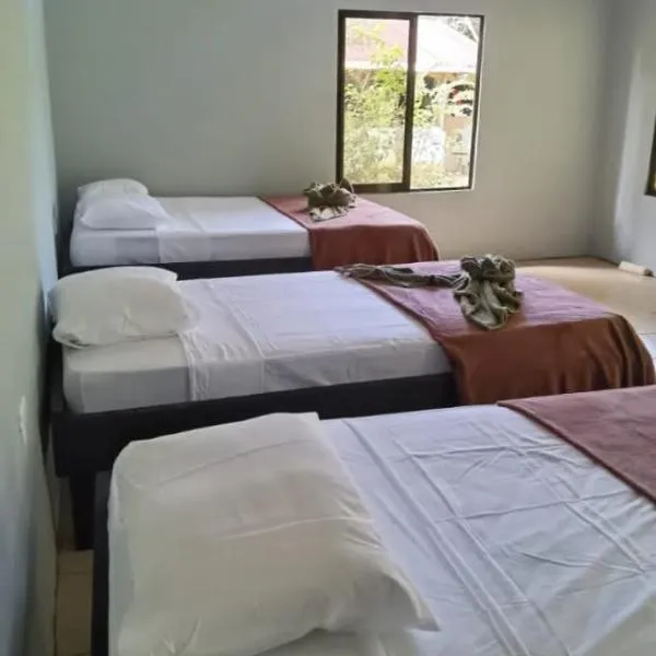 Cabinas Corcovado Green Parrot, Los Planes Drake, hotel in Drake