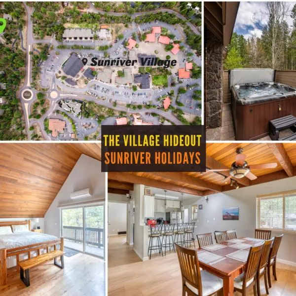 Welcome to The Village Hideout, Steps to the Village, Resort, Golf, SHARC, AC, Hot-tub, Grill and Bikes, hotel in Sunriver