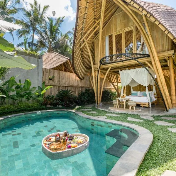 Puca Gavi Eco Luxury Villa Ubud Managed by Manara, hotel in Ubud