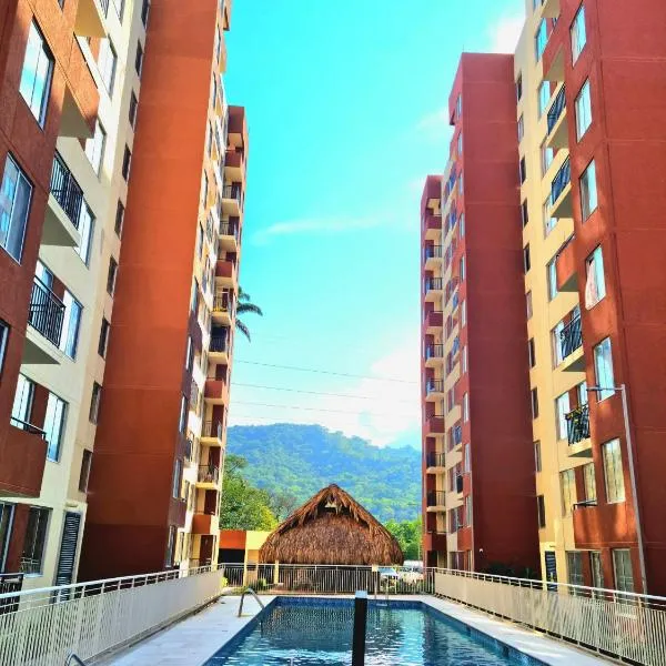 Oasis Panelero Apartamento Familiar Villeta, hotel in Villeta