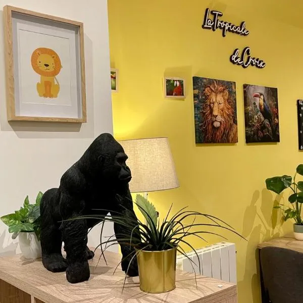 La Tropicale de Croix - Chambre d'Hôtes, hotel v destinácii Croix