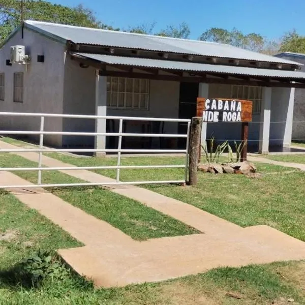 Cabaña Nde Roga, hotel a Colonia Carlos Pellegrini