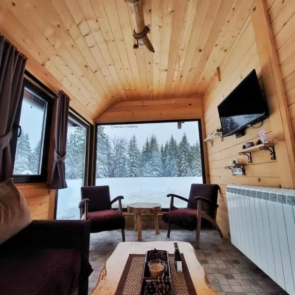 Brvnara Miris Bora, hotel i Šljivovica