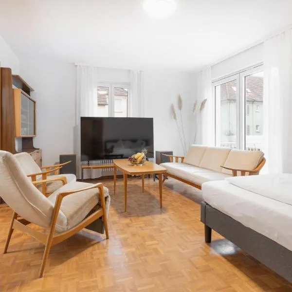 Bodensee-Haus IStayUnixI Seenähe-Terrasse-Garten-Netflix-Parkplatz, hotell Radolfzellis