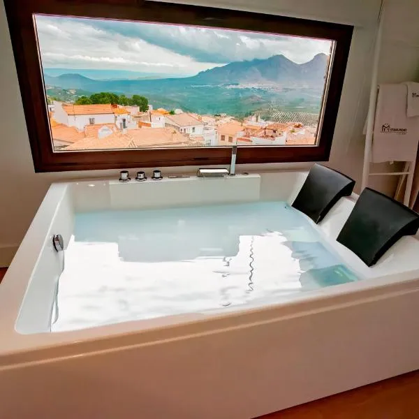 Miramundos Suite - Yacuzzi privado en Sierra Magina, hotel Albanchez de Úbedában