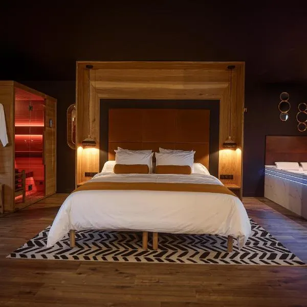 * L’Eden * Maison romantique avec balnéo et sauna, hotel in Treize-Vents