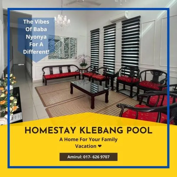 Homestay Klebang Pool, hotel in Melaka