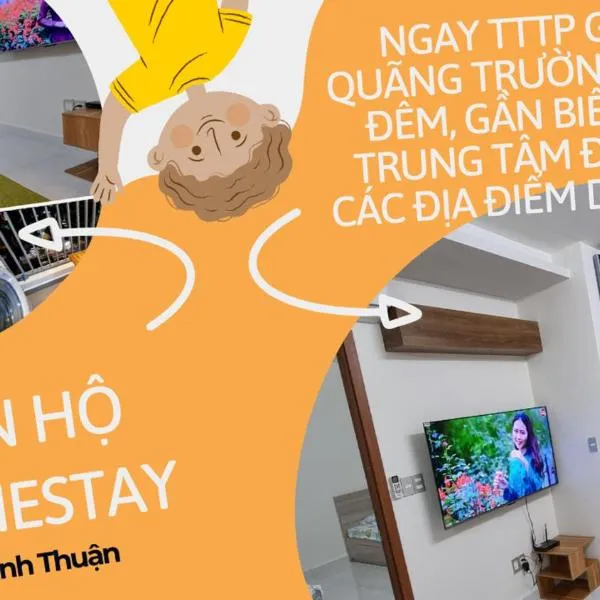 Apartment Homestay Phan Rang - heri24h (1-6per), hotel in Kinh Dinh