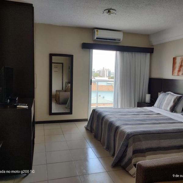 Studio pé na areia, vista, internet e ar - Foto 2