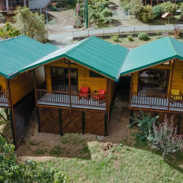 Cabinas El Quetzal, hotel v destinaci San Gerardo de Dota