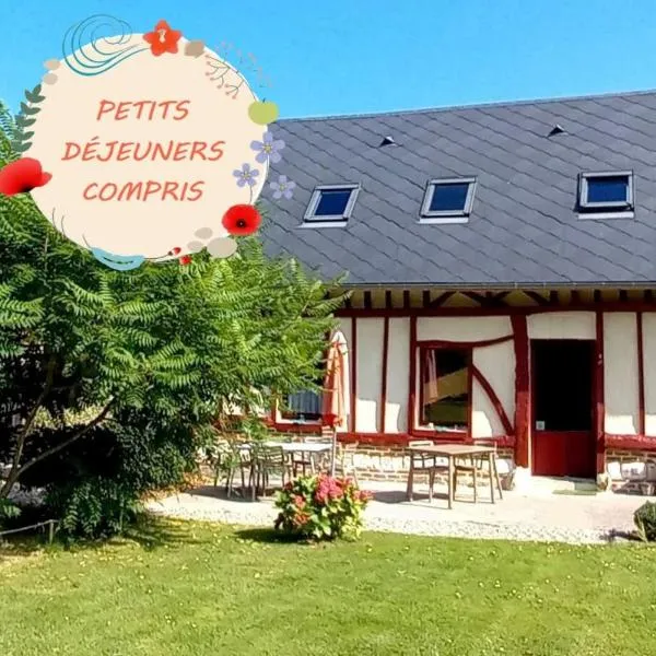 chambres d'hôtes Au Gré du Vent en Normandie, hotel in Grainville-la-Teinturière