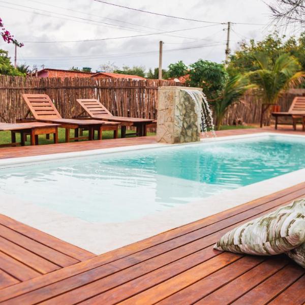 Charmoso chalé a 800 m da praia de Barra Grande PI