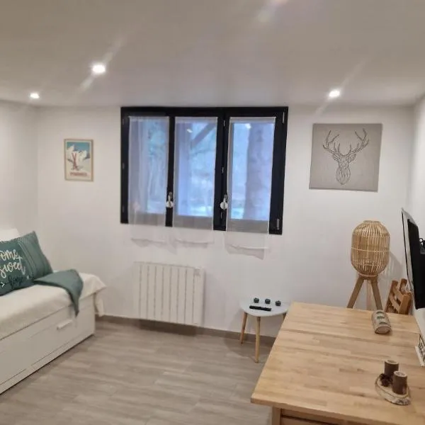 Ariège, agréable T2 en bord de rivière, hotel en Vicdessos