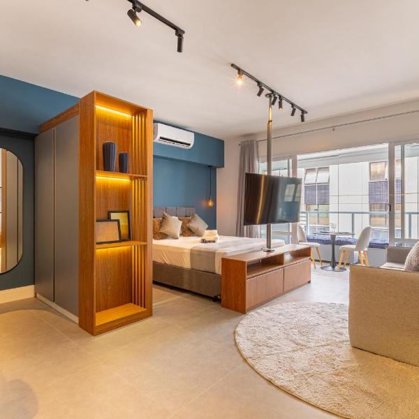 Easy Star - Landing - Studios em condominio completo com vaga e manobrista