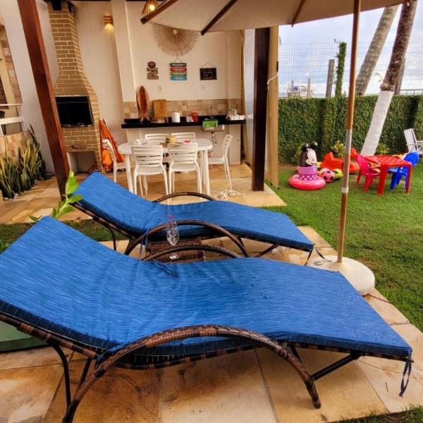 Casa à beira mar de Maragogi com 4 quartos, 4 banheiros e Área Verde - Foto 3