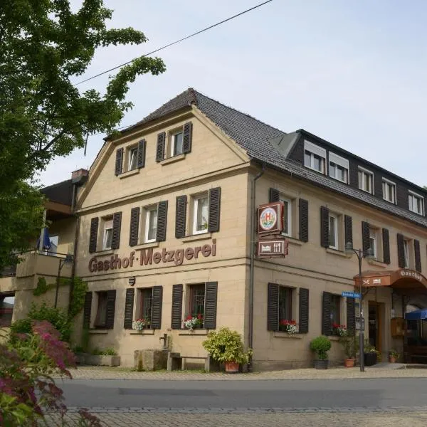 Pension & Metzgerei Friedrich, hotel v destinaci Trebgast
