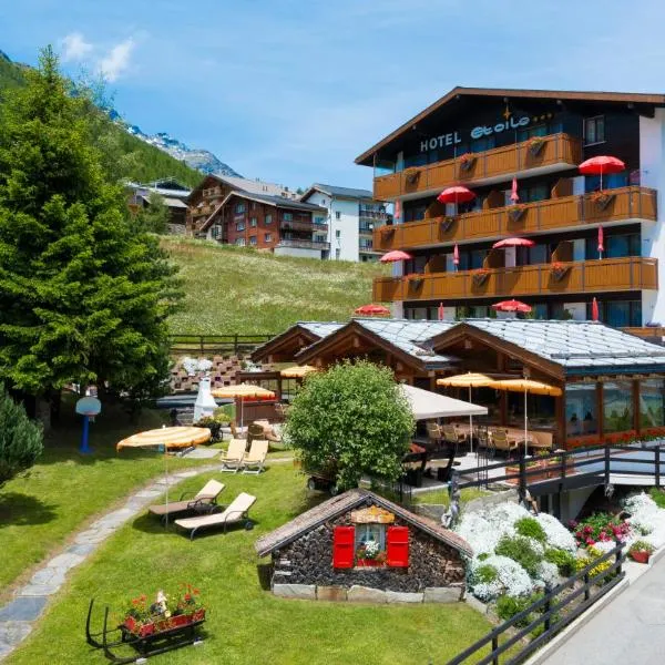 Hotel Etoile & Alpenperle Residences、サースフェーのホテル